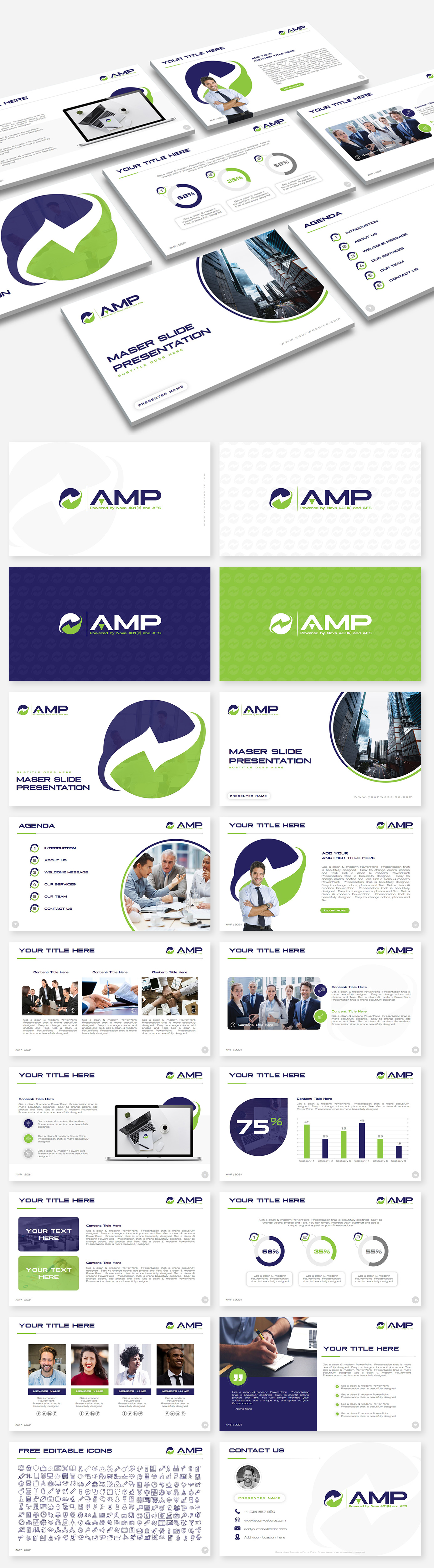 PowerPoint Design by Luvinda for this project | Design: #26298189