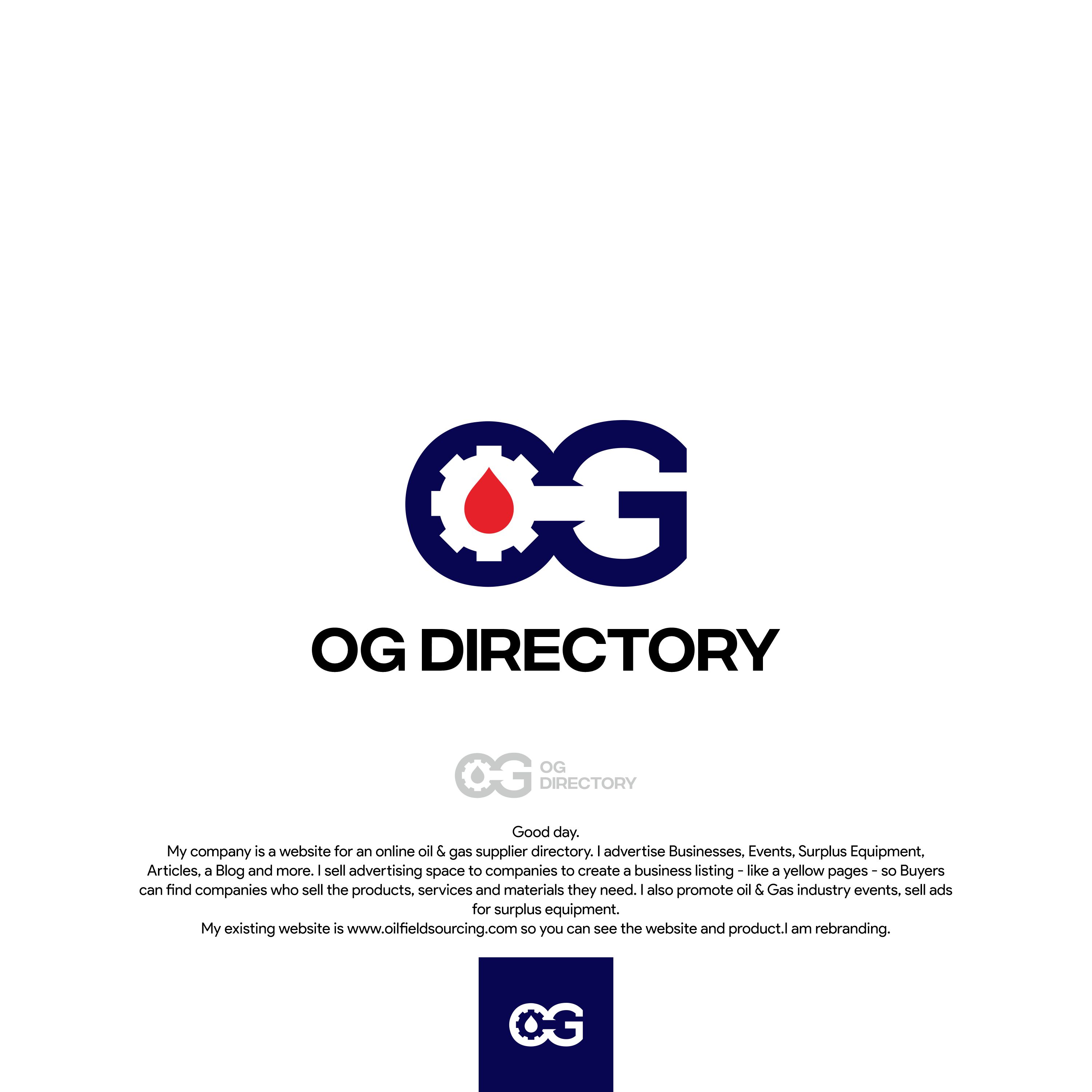 Logo Design by aan dzulfikar for Oilfield Sourcing / OG Directory | Design #26294148