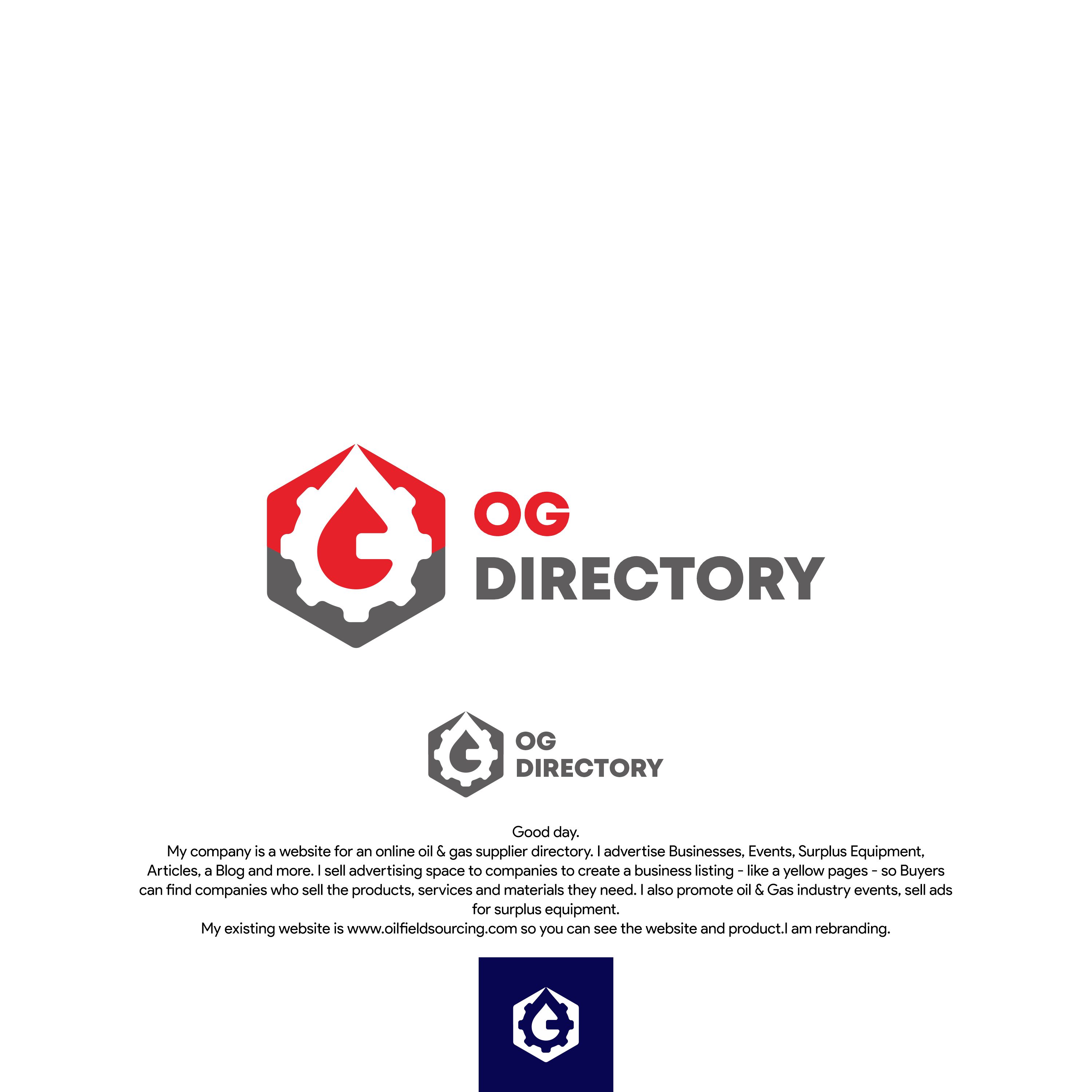 Logo-Design von aan dzulfikar für Oilfield Sourcing / OG Directory | Design #26307537