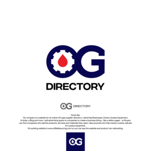 Logo-Design von aan dzulfikar für Oilfield Sourcing / OG Directory | Design #26354127