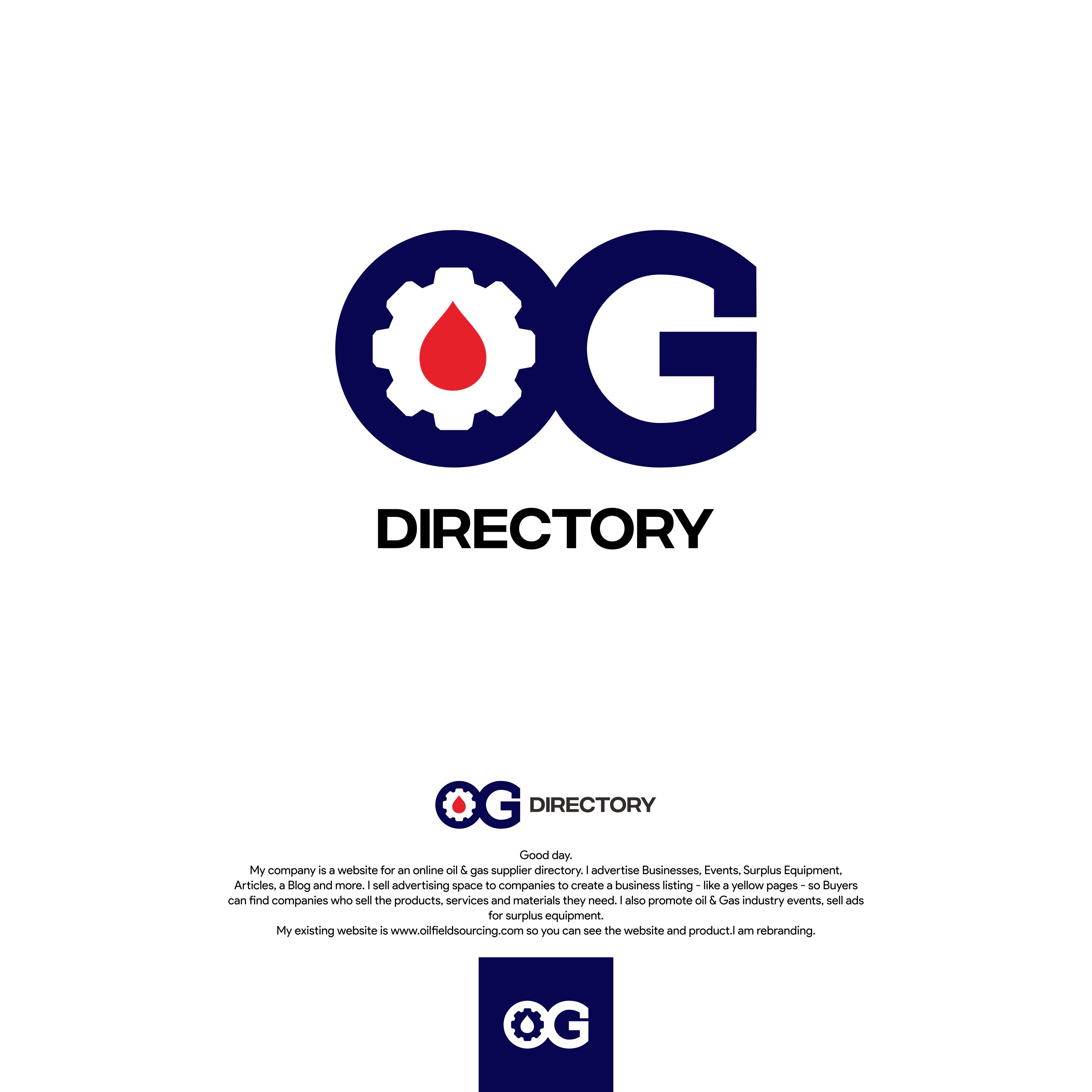 Logo Design by aan dzulfikar for Oilfield Sourcing / OG Directory | Design #26354629