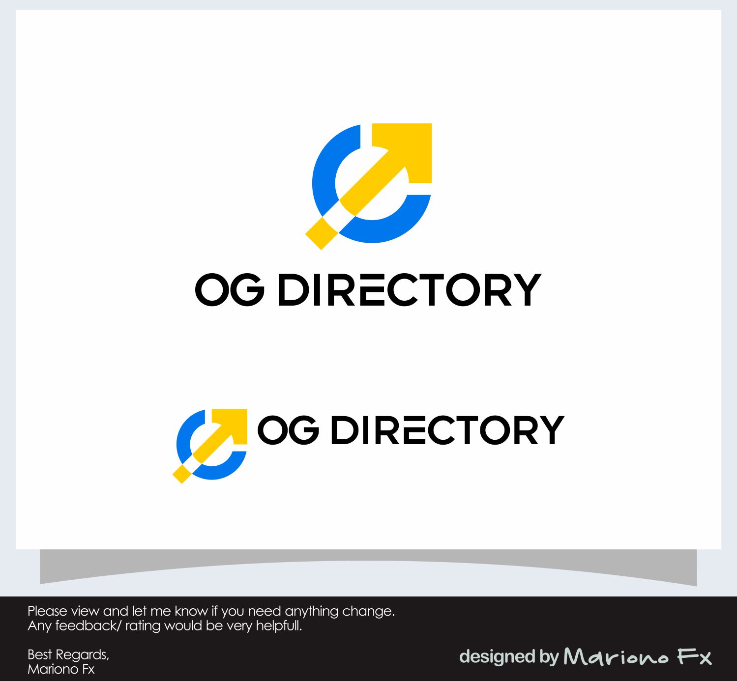 Logo Design by Mariono Fx for Oilfield Sourcing / OG Directory | Design #26339959