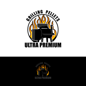 Grilling Pellets - Ultra Premium | Logo Design by luckdesign