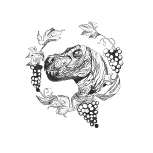 Dinosaur and vines come together  | Graphic Design by Pudja Pratama Sakti