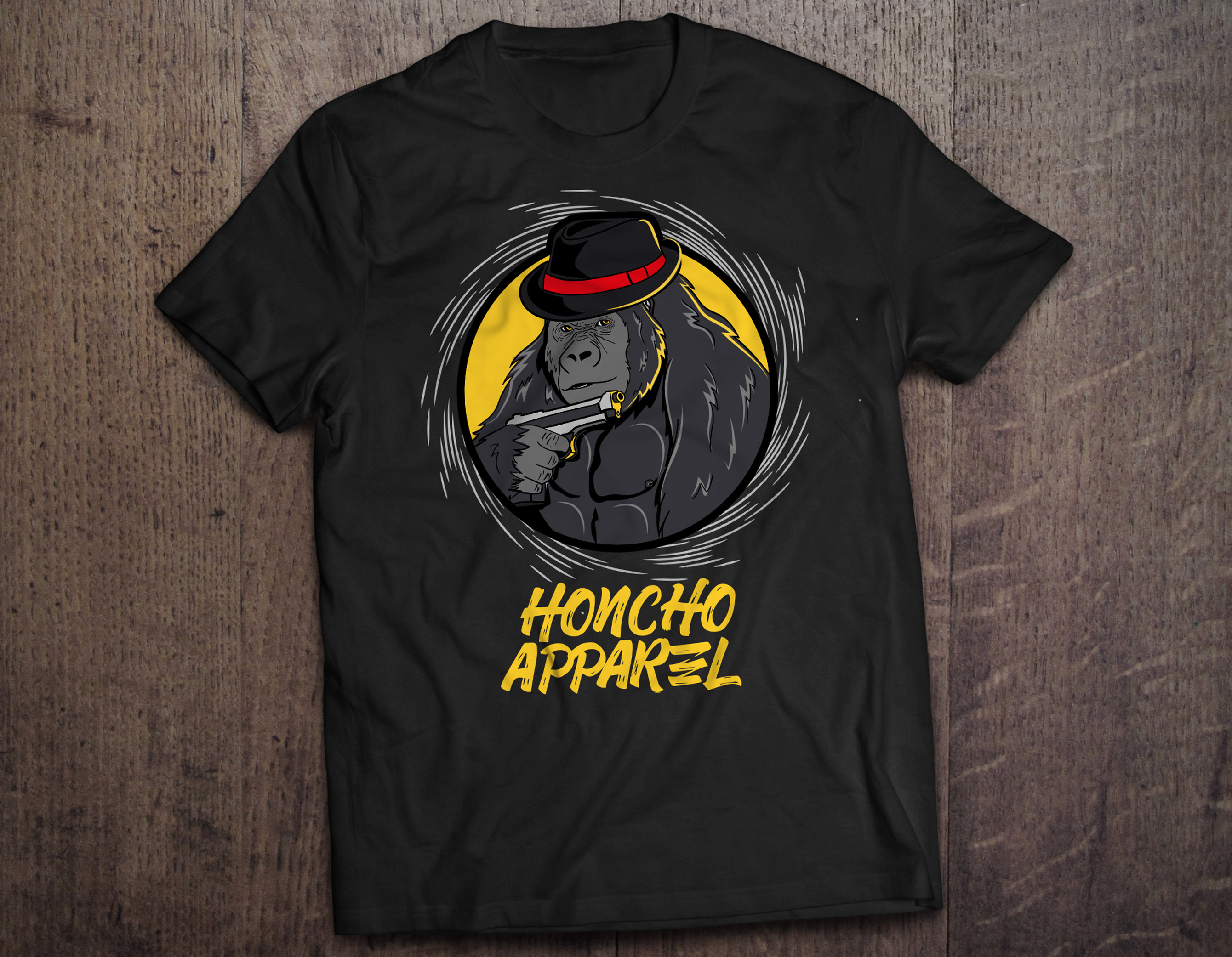 Diseño de Camiseta por FigliaPerduta para Honcho apparel | Diseño #26291746
