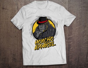 i want a mascot or symbol to go with my tshirt  brand  | T-shirt Design by FigliaPerduta