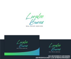 Logo Design by alvinnavarra for Loralee BurnsReal Estate Services | Design: #26320885