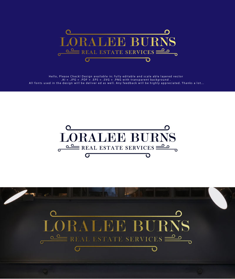 Logo-Design von Pro_DesignMaster für Loralee BurnsReal Estate Services | Design #26295160
