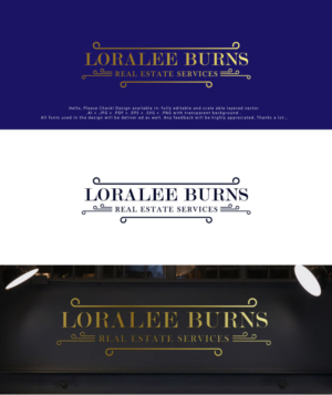 Logo Design by Pro_DesignMaster for Loralee BurnsReal Estate Services | Design: #26295160