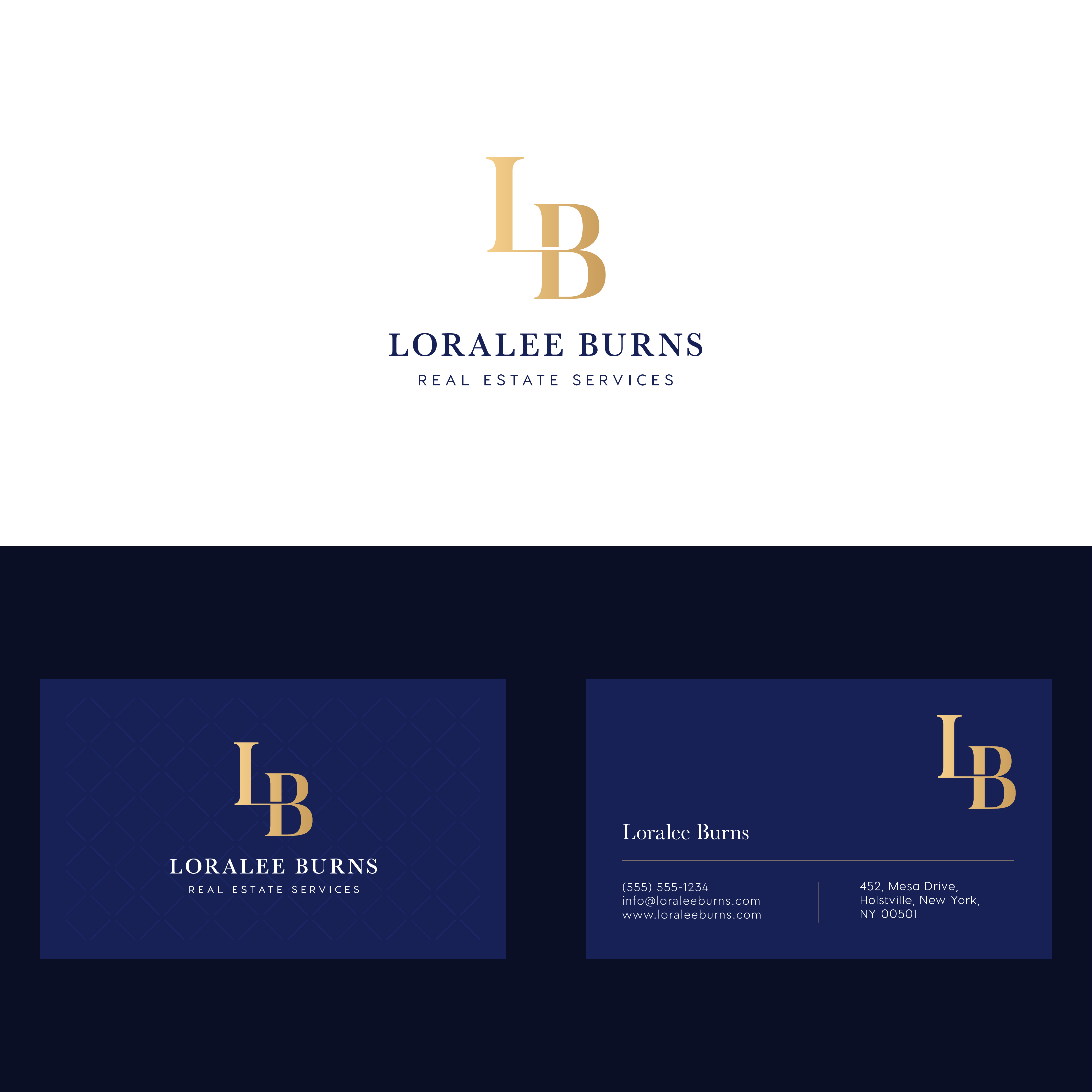 Logo Design by fauxdesigns for Loralee BurnsReal Estate Services | Design #26329900