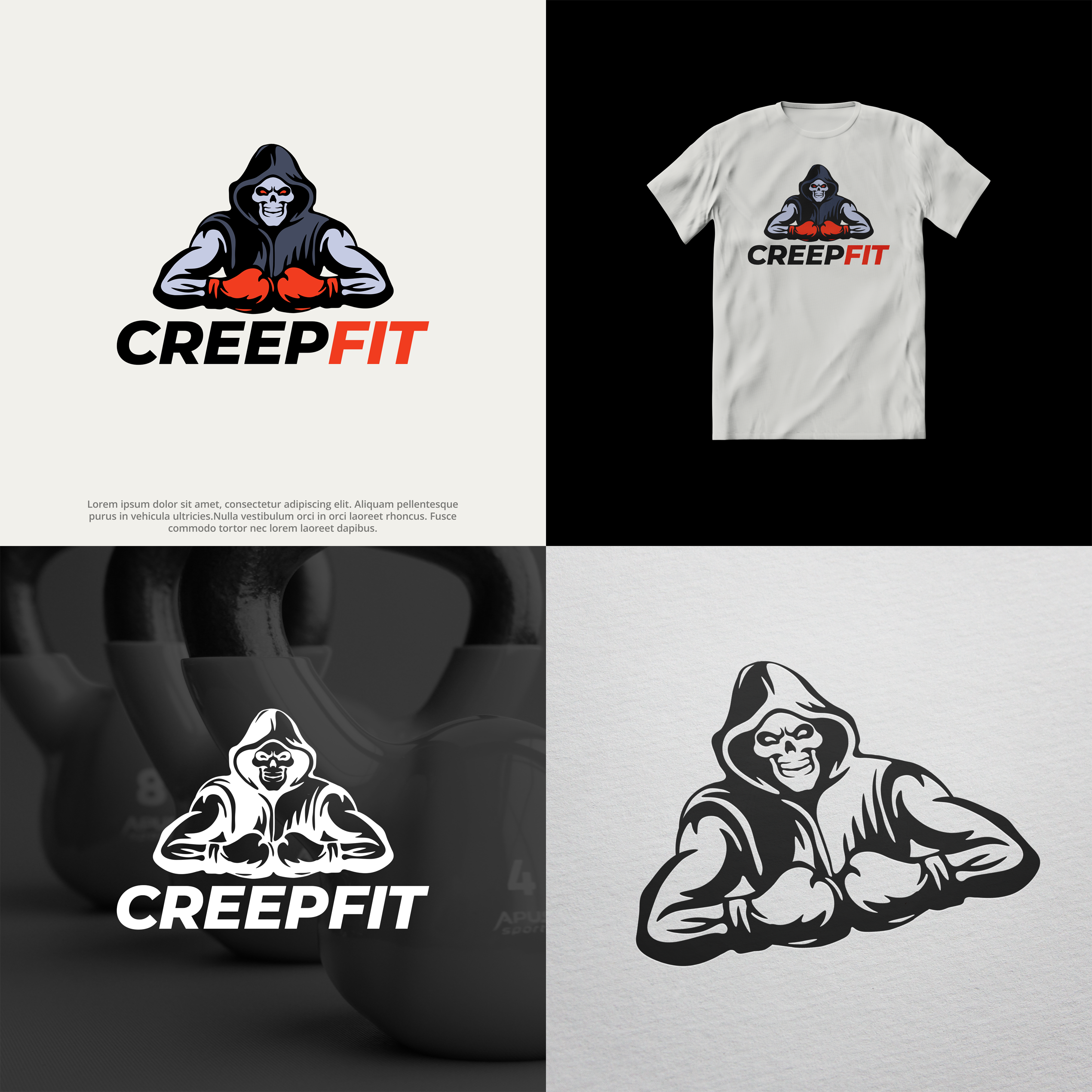 Diseño de Logo por Aryodesigns para Creepfit | Diseño #26294516