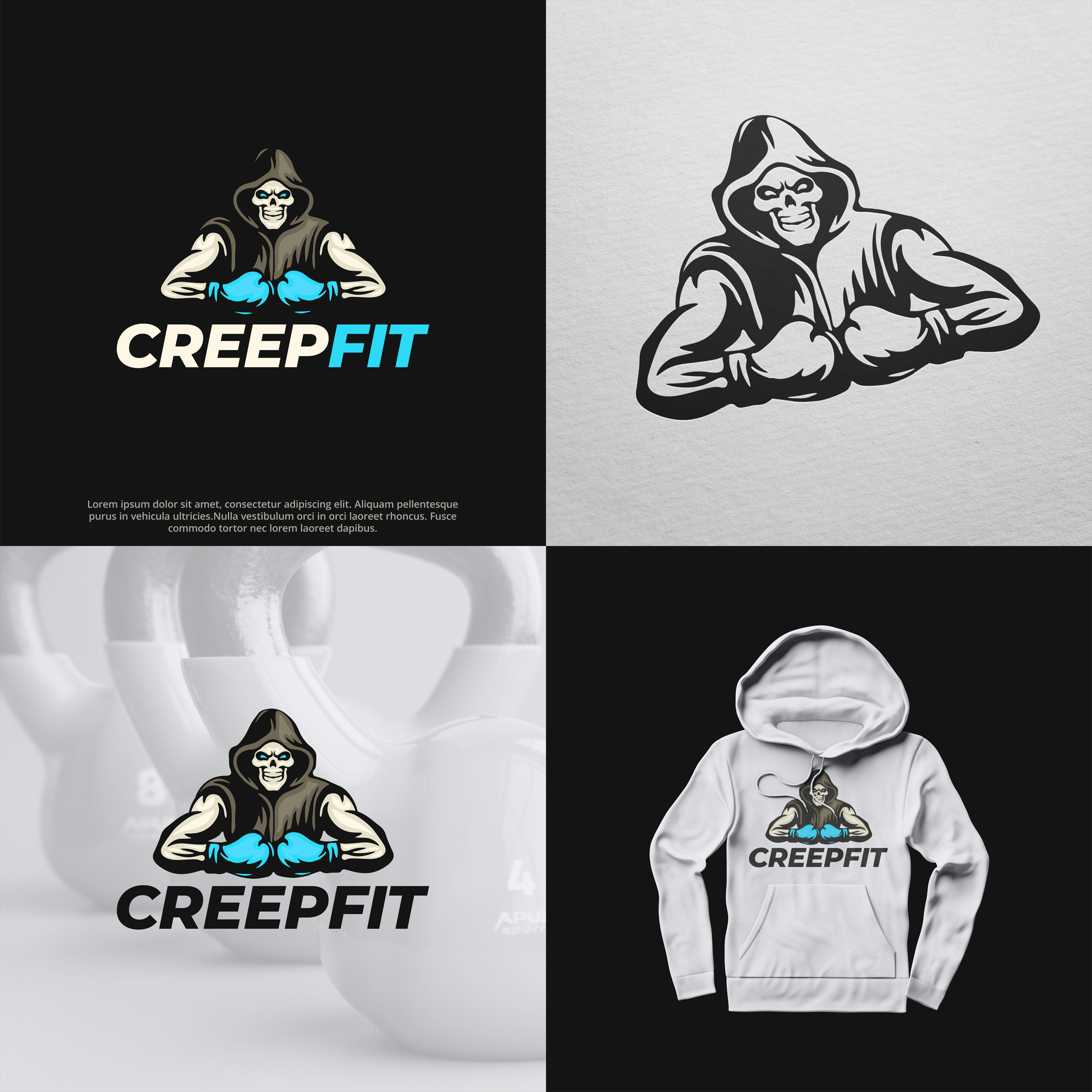 Logo Design by Aryodesign for Creepfit | Design #26294708