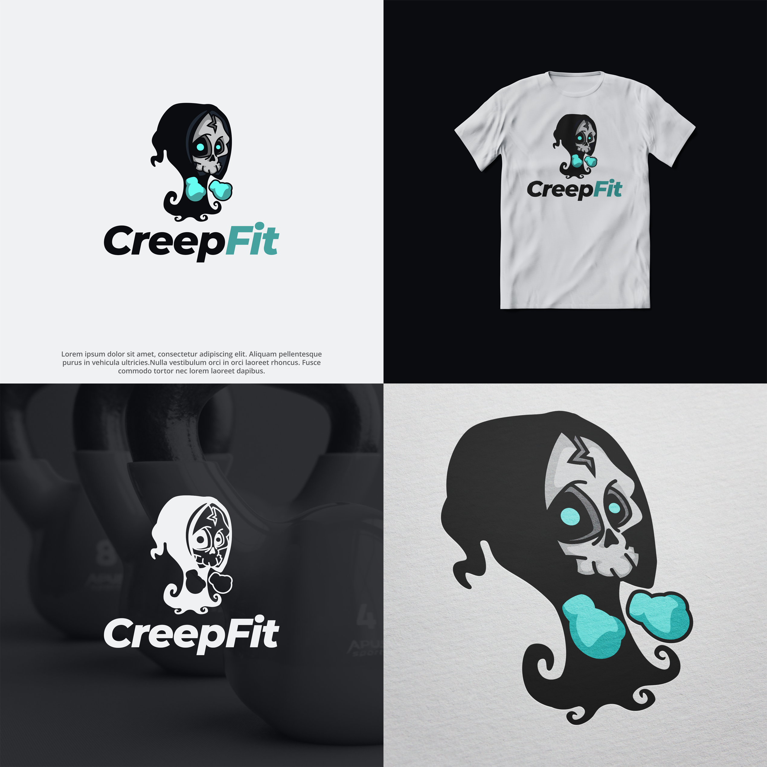 Logo Design by Aryodesign for Creepfit | Design #26297040