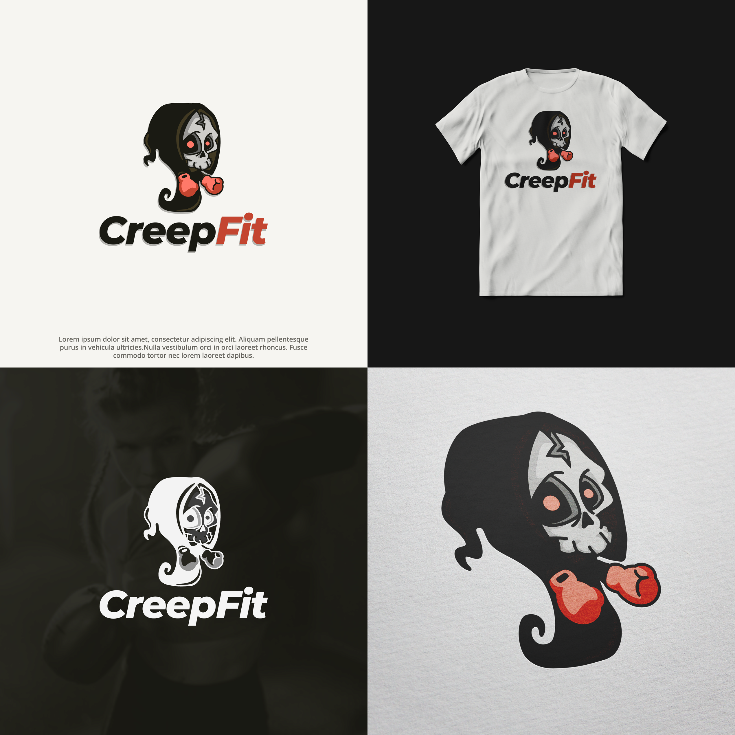 Logo Design by Aryodesign for Creepfit | Design #26297513
