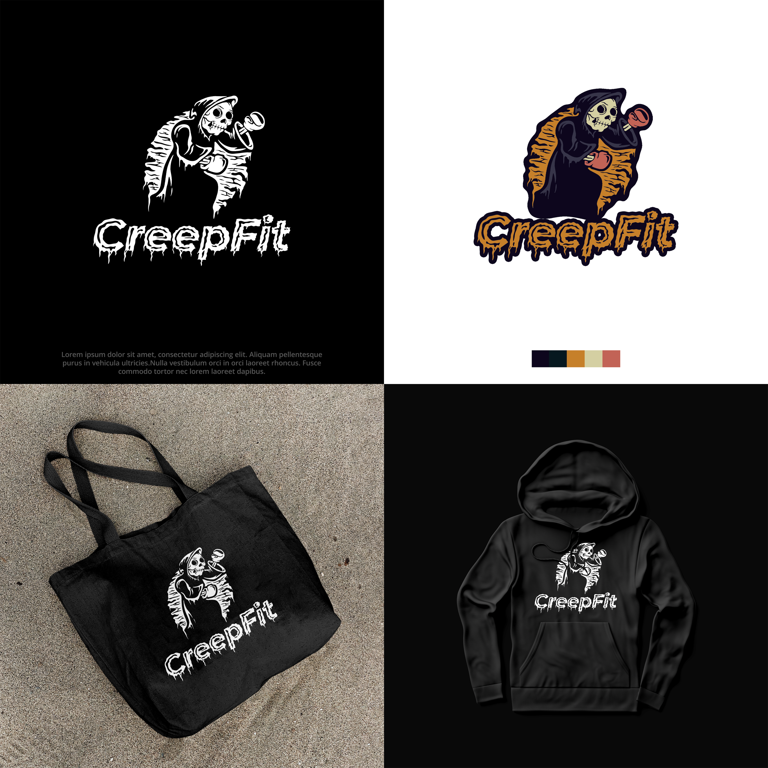 Logo Design by Aryodesigns for Creepfit | Design #26300685