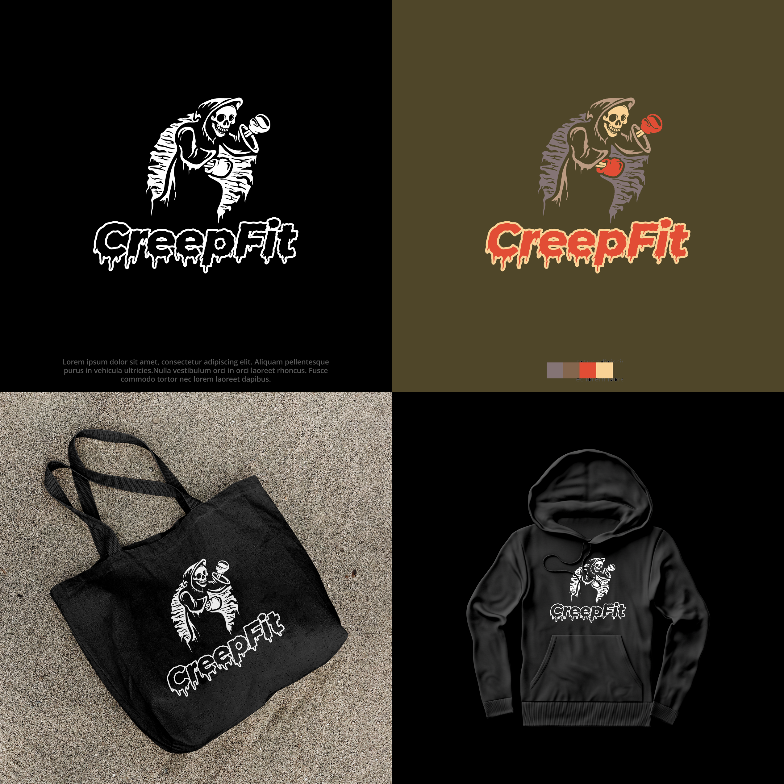 Logo Design by Aryodesign for Creepfit | Design #26301465