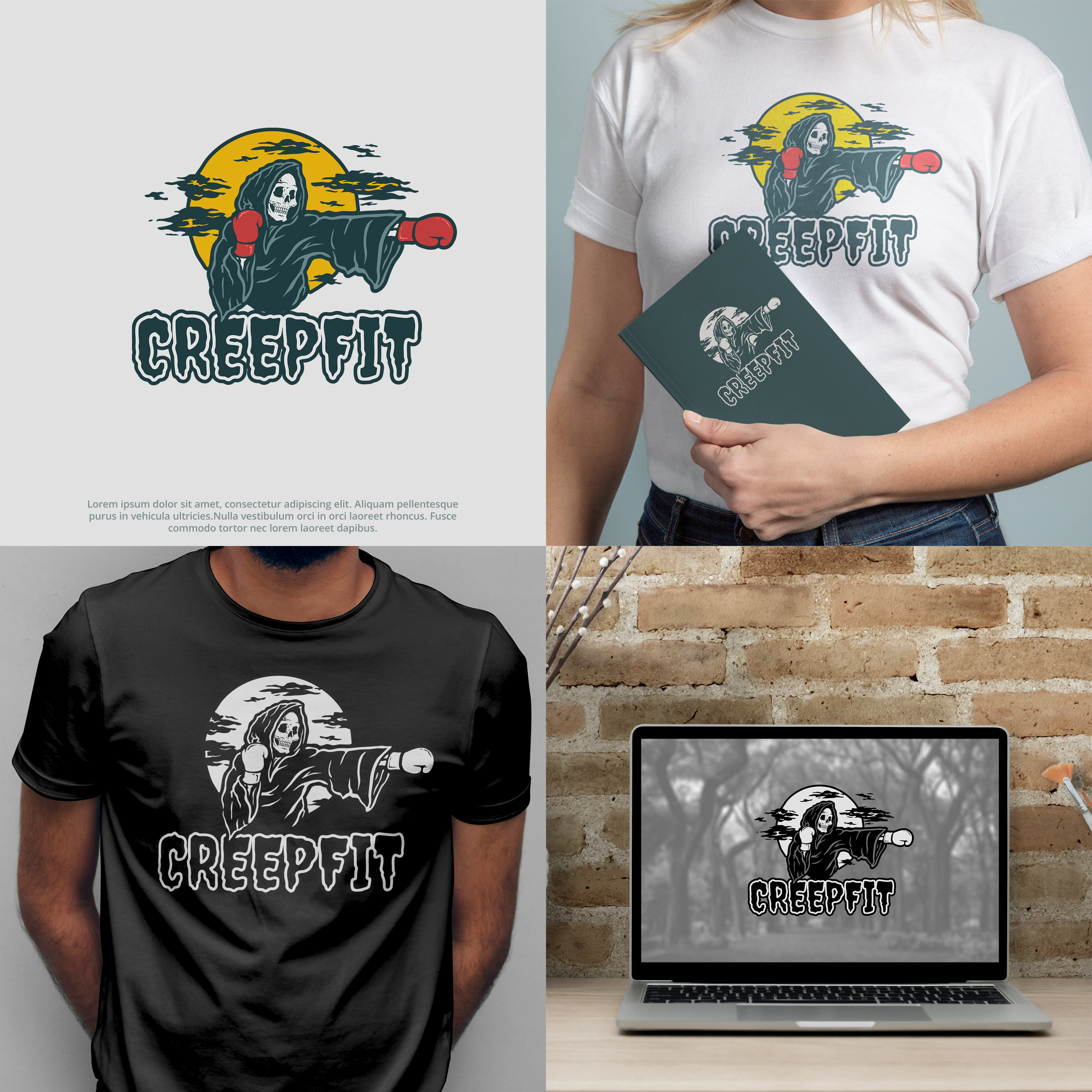 Logo-Design von Aryodesigns für Creepfit | Design #26325854