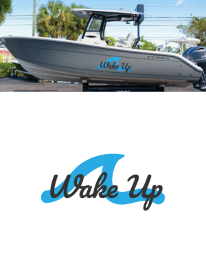 Boat Graphic: Wake Up | Grafik-Design von Arun 25