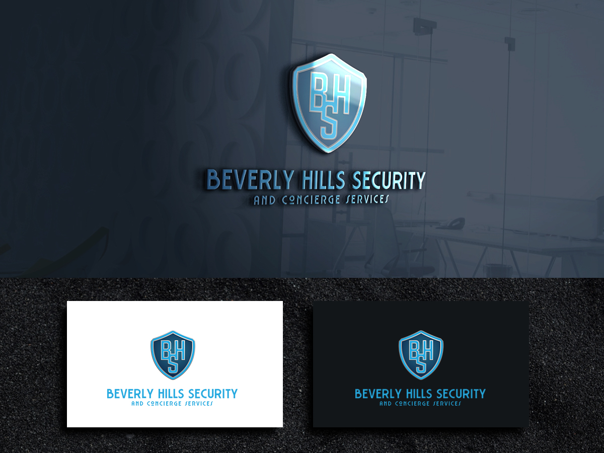 Logo Design by ArtSamurai for Beverly Hills Security and Concierge Service | Design #26297016
