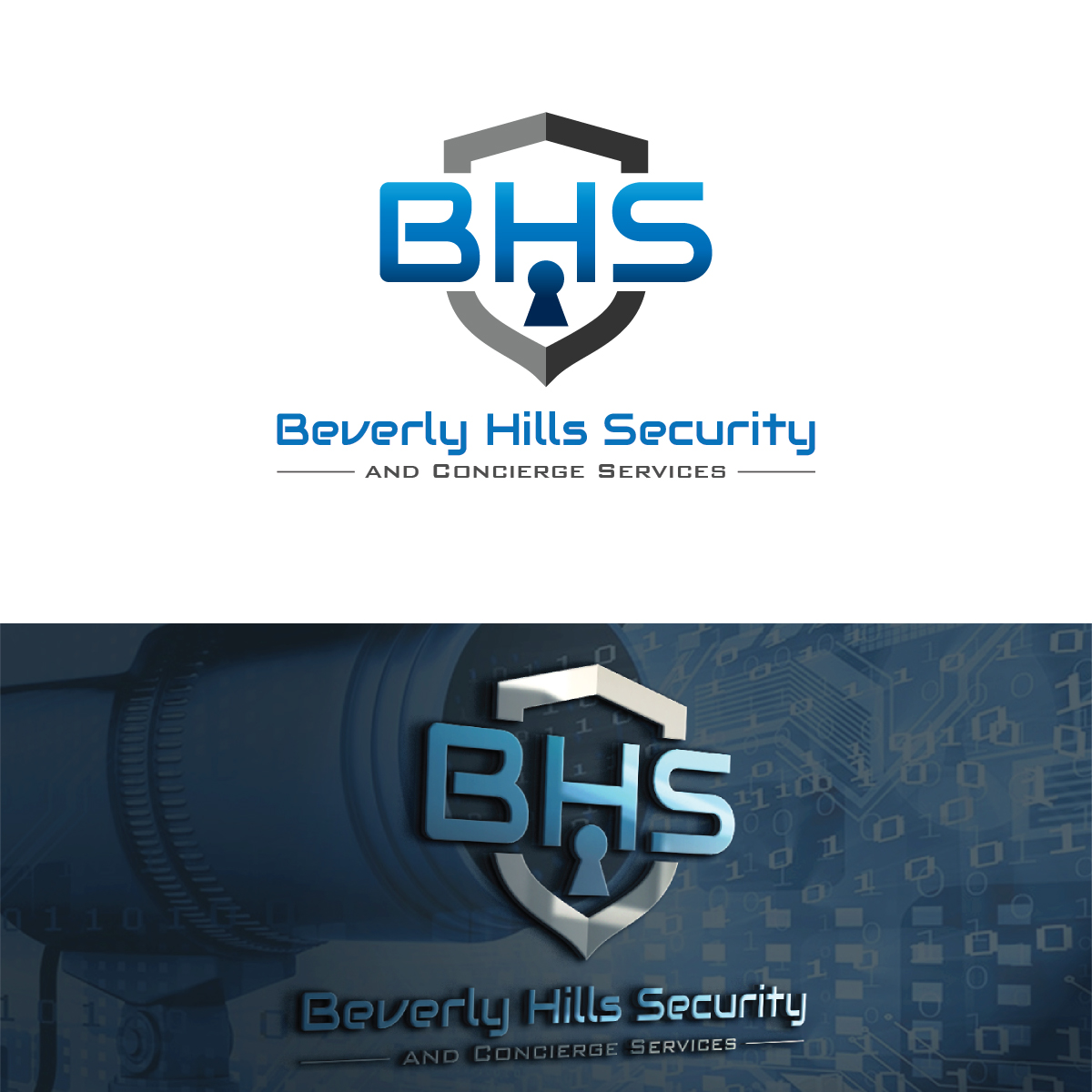 Logo Design by Deziners Zone for Beverly Hills Security and Concierge Service | Design #26294303