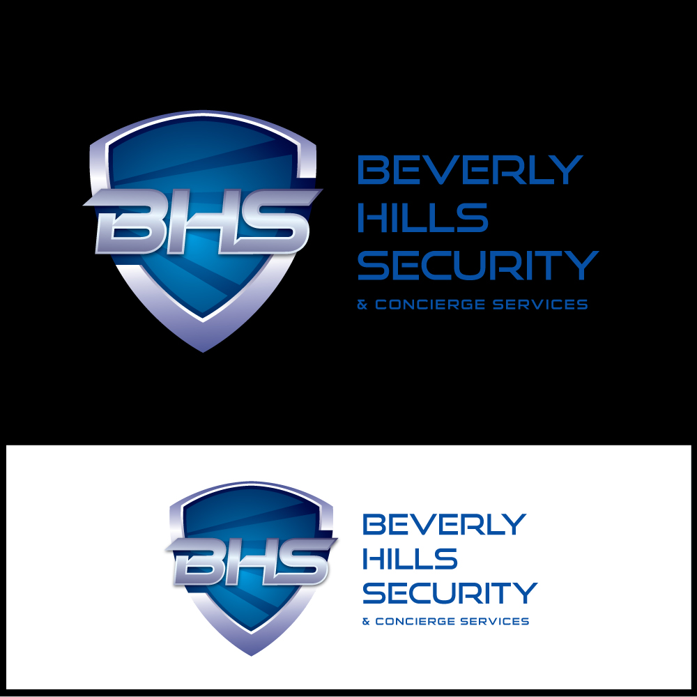 Logo-Design von H4R5Z für Beverly Hills Security and Concierge Service | Design #26293815