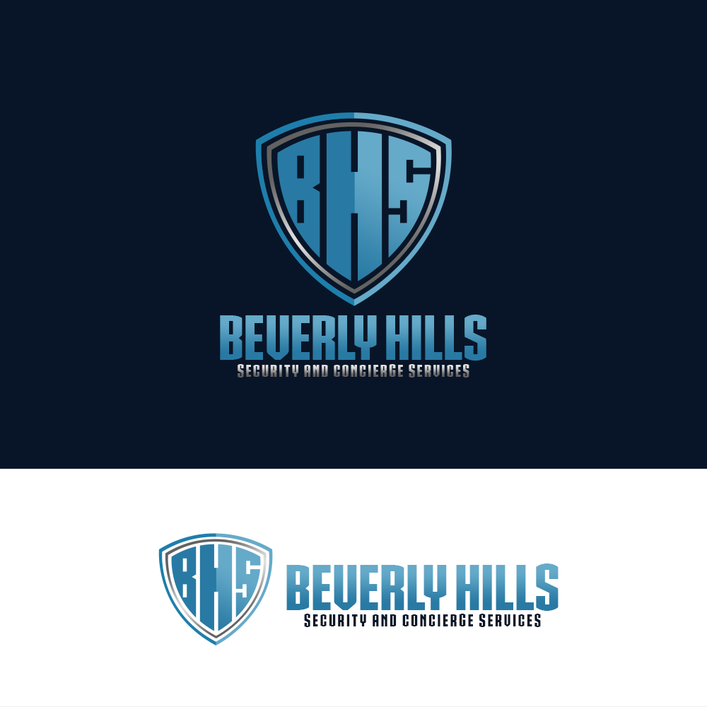 Logo Design by PsyPen for Beverly Hills Security and Concierge Service | Design #26292786