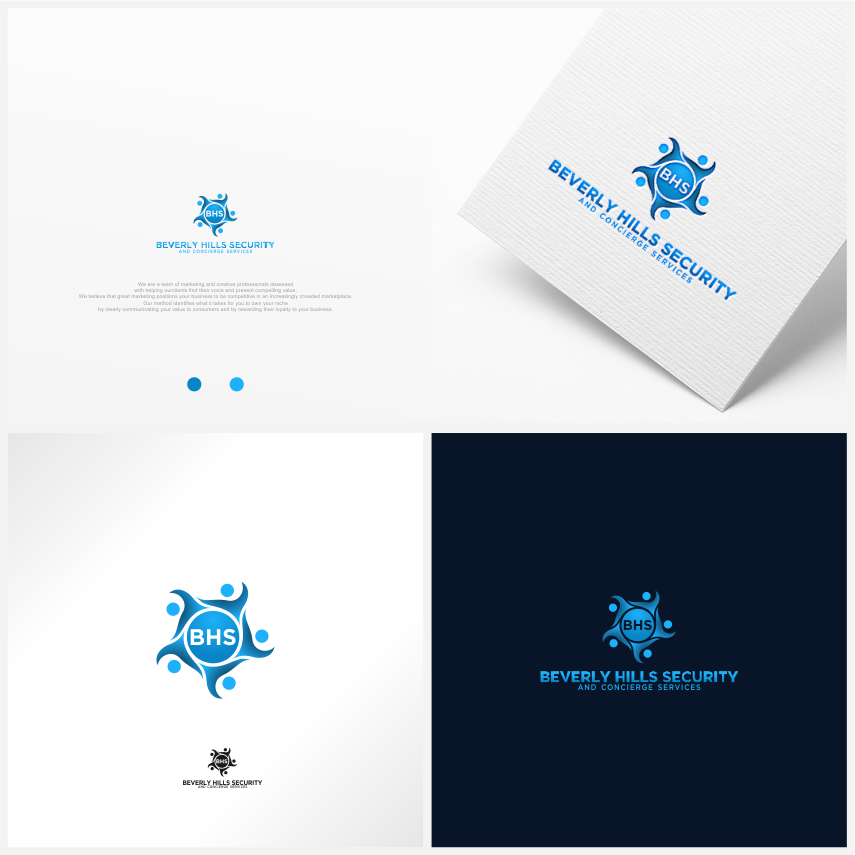 Logo Design by vintana for Beverly Hills Security and Concierge Service | Design #26298682