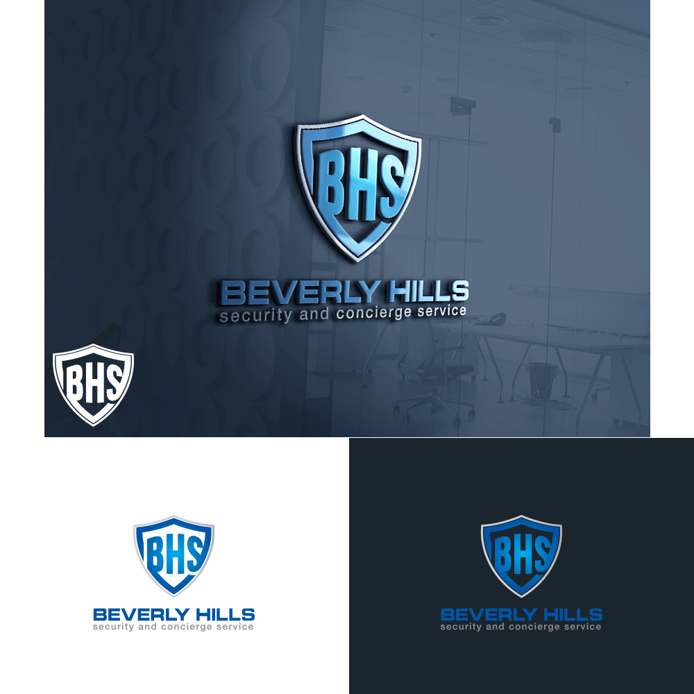 Logo Design by AL-BARAKAH for Beverly Hills Security and Concierge Service | Design #26292622