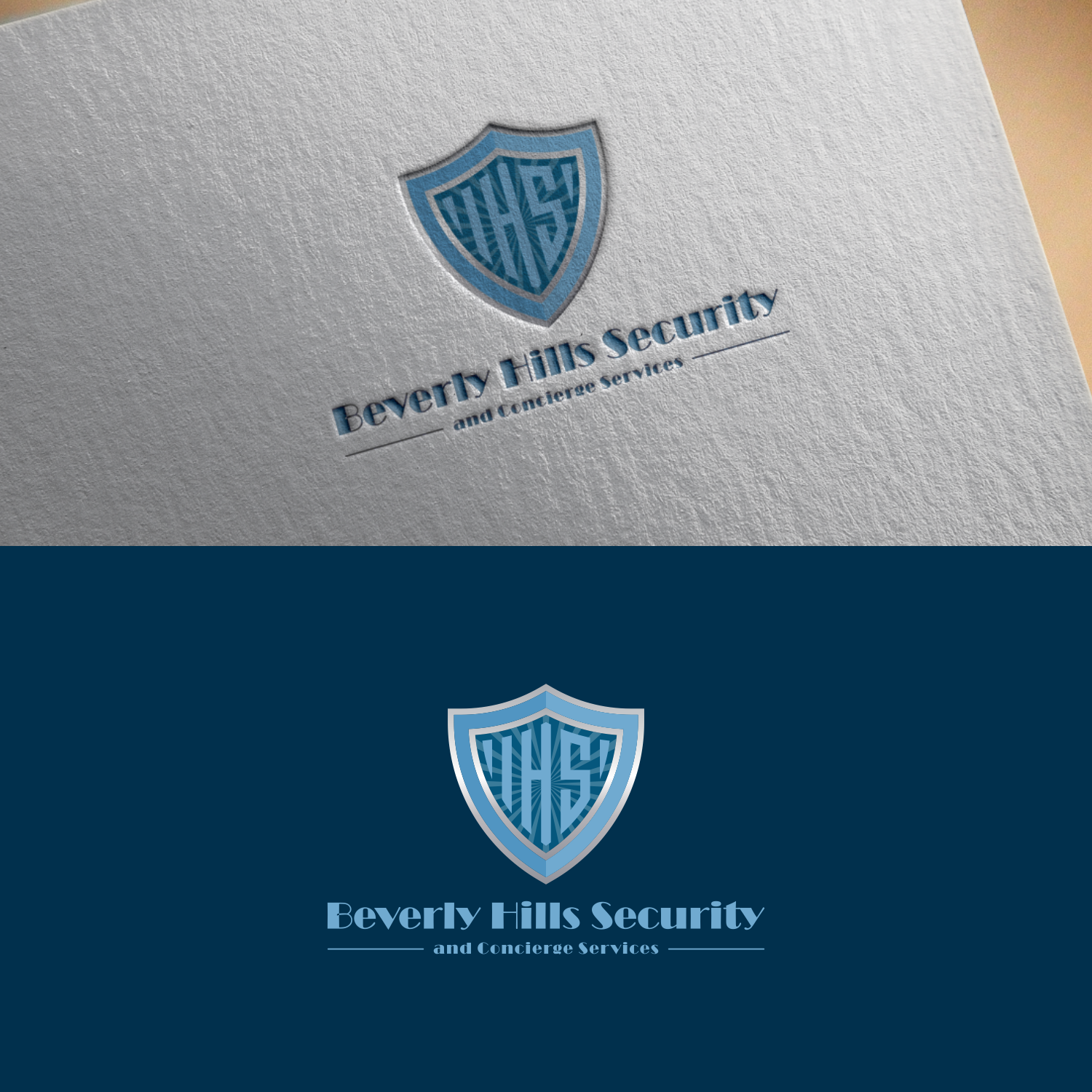 Logo Design by anak mama for Beverly Hills Security and Concierge Service | Design #26296212