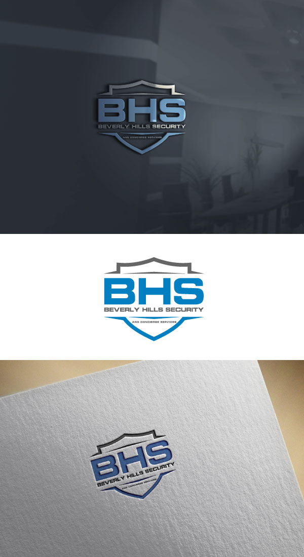 Logo Design by expert pro for Beverly Hills Security and Concierge Service | Design #26292200
