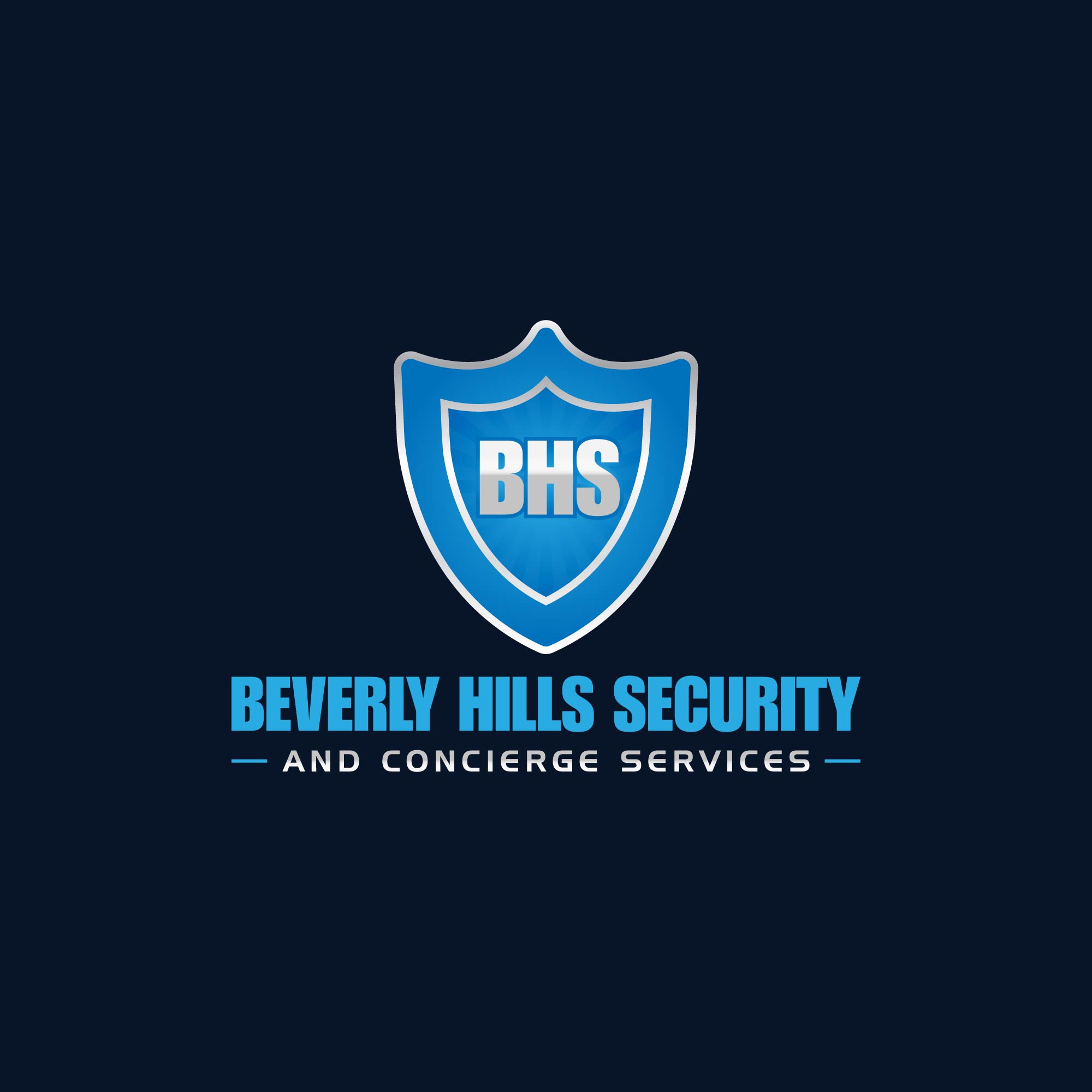 Logo Design by kaushal 05 for Beverly Hills Security and Concierge Service | Design #26292743