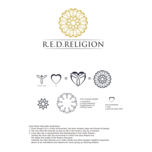 R.E.D.RELIGION or R.E.D. or R.R. | Diseño de Logo por emaviolar7