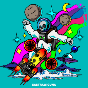 T-shirt Design by sastra wiguna
