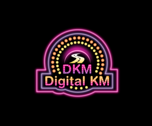DKM Digital KM | Logo Design by HEAVEN ART