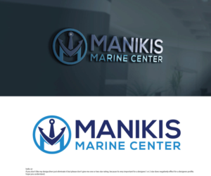 Manikis Marine Center | Logo Design by sekanul