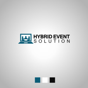 Hybrid Event Solutions or Hybrid-Event-Solutions.com | Diseño de Logo por ICKE