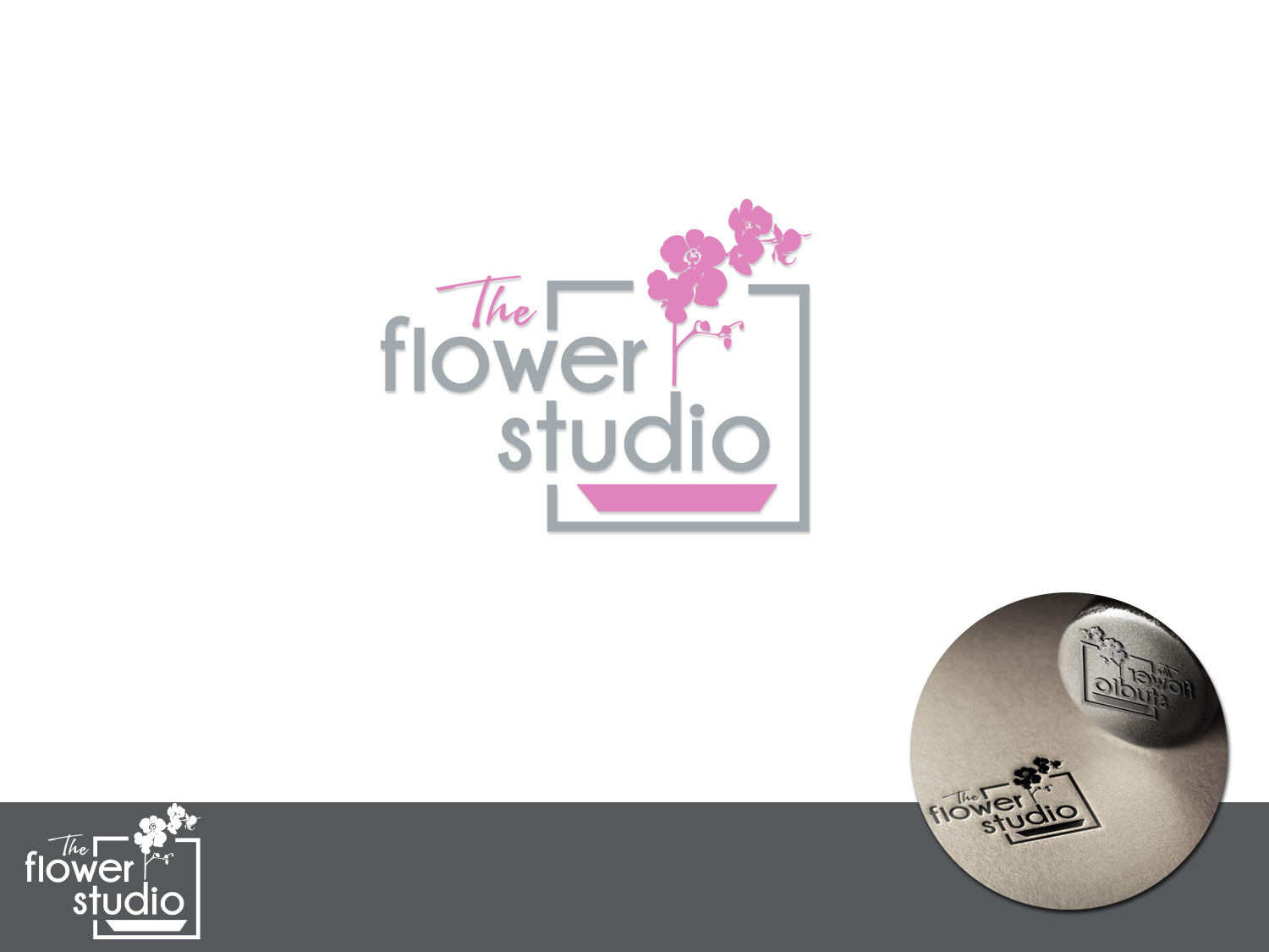 Logo Design by Texel for The Flower Studio | Design #26299989