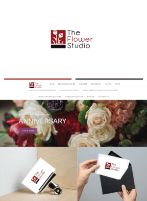 Logo Design by ecorokerz for The Flower Studio | Design: #26303084