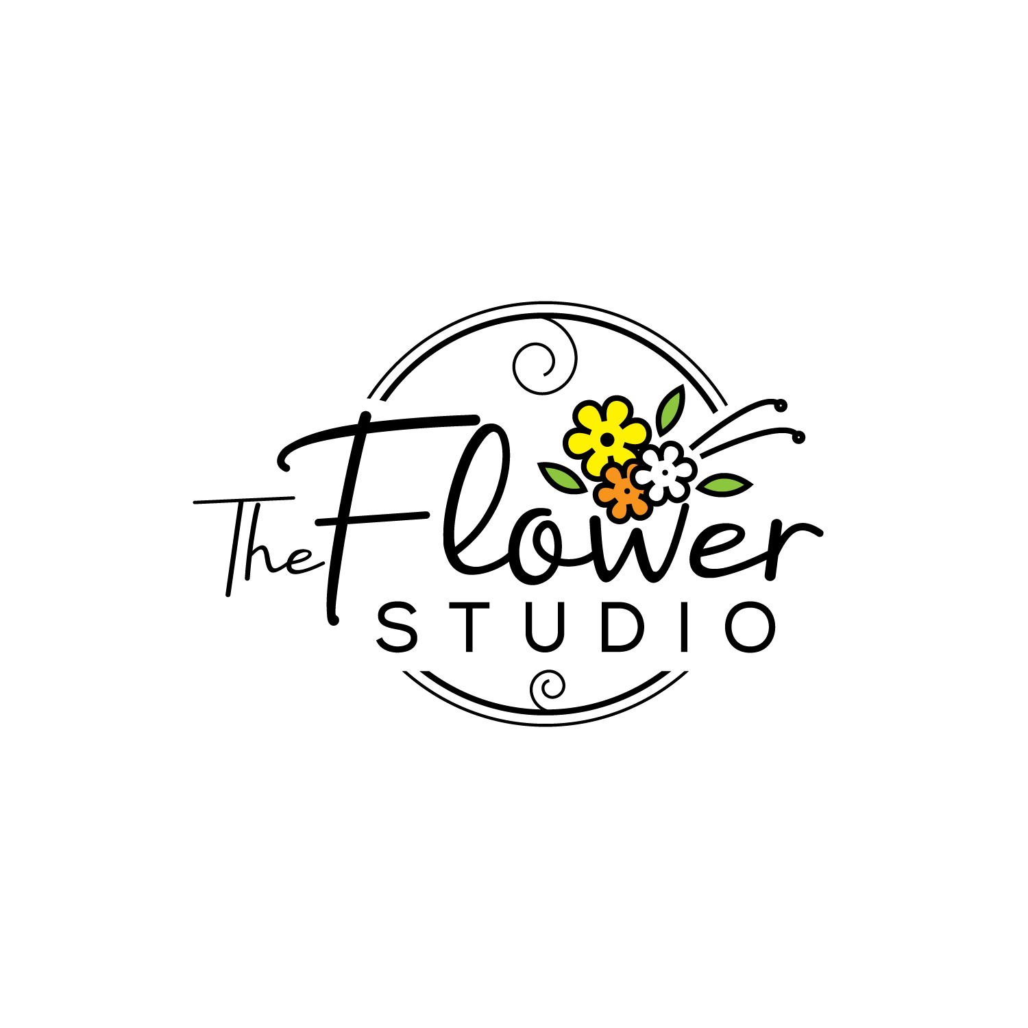 Logo Design by geni for The Flower Studio | Design #26298550
