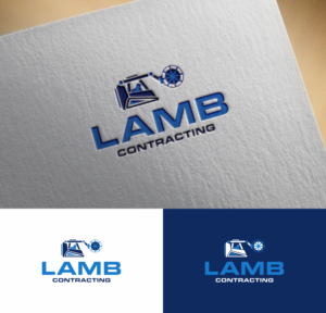 Lamb Contracting | Logo Design by marzuq