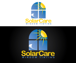 SolarCare Tints or SolarCare Window Tinting  | Diseño de Logo por blue eye