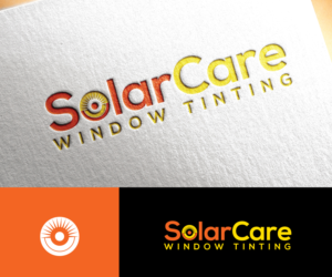SolarCare Tints or SolarCare Window Tinting  | Diseño de Logo por step forward 2