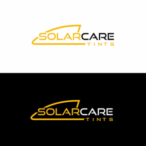 SolarCare Tints or SolarCare Window Tinting  | Logo Design by Kelvin-Kranj