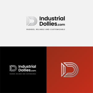 Industrial Dollies .com Slogan is Rugged, Reliable and Customizable | Logo Design by fauxdesigns