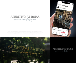 Logo Design by airborne for Four Dog Cafe & Wine Bar | Design: #26301581