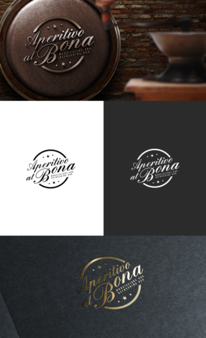 Logo Design by GLDesigns for Four Dog Cafe & Wine Bar | Design: #26300511