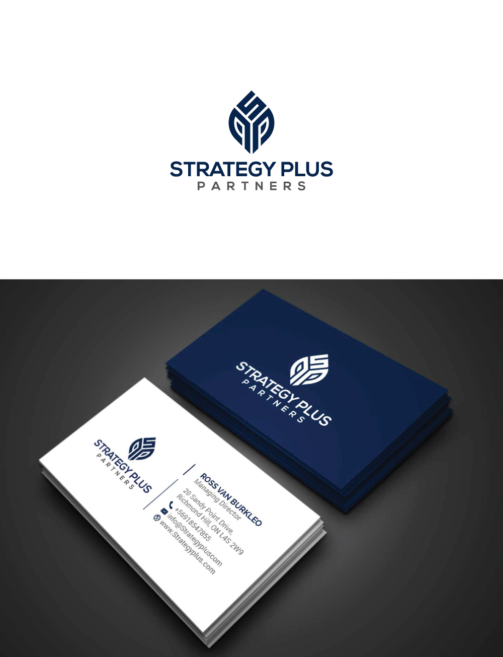 Logo Design by R.design for Strategy Plus Partners | Design #26304639