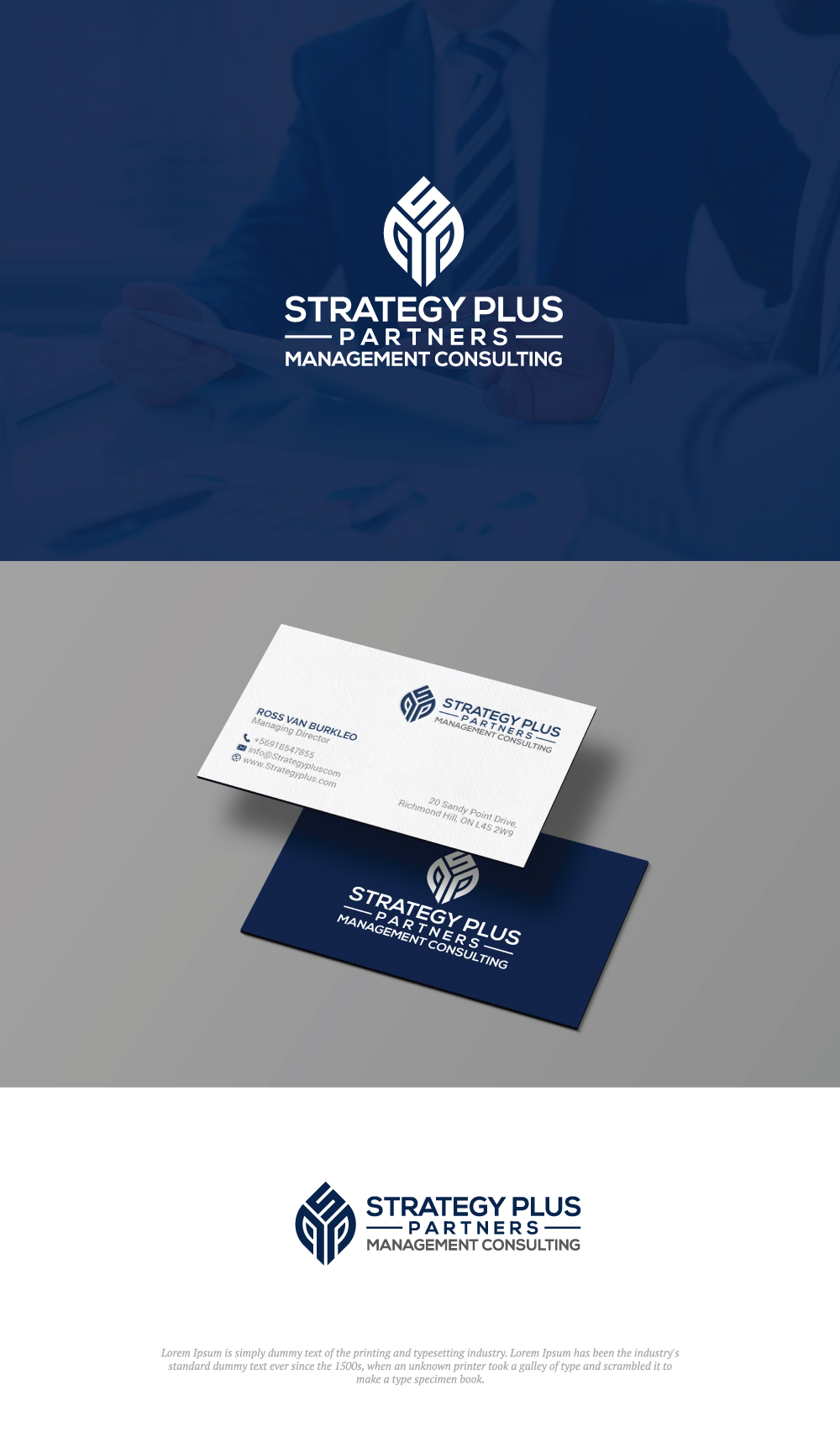 Logo Design by R.design for Strategy Plus Partners | Design #26307445