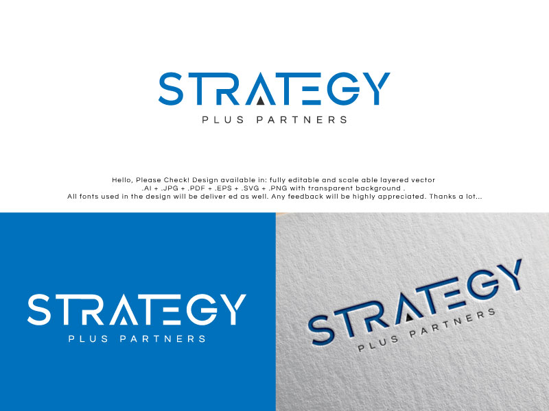 Diseño de Logo por Pro_DesignMaster para Strategy Plus Partners | Diseño #26302863