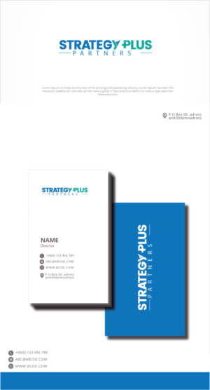 Design de Logo par graphicevolution pour Strategy Plus Partners | Design : #26304666